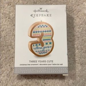 Hallmark Keepsake Ornament - Three Years Cure NIB